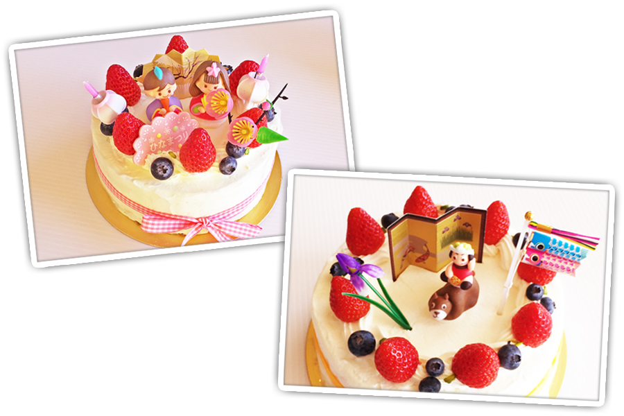 桃の節句や端午の節句の時のデコレーション