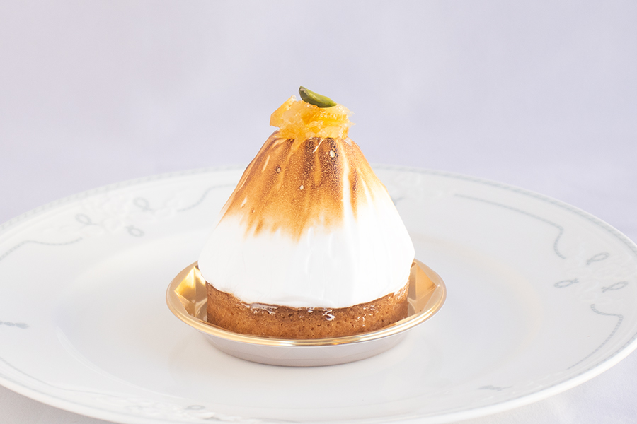 メレンゲとレモンのタルトレットの商品写真